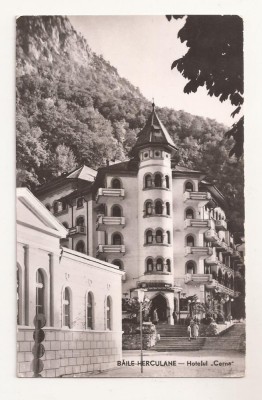 RF45 -Carte Postala- Baile Herculane, Hotel Cerna, circulata 1961 foto