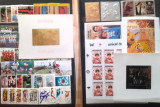 Clasor 1350 timbre straine, romanesti serii, deparaiate nestampilate/ștampilate