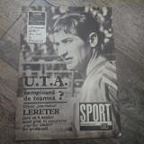 Revista Sport Nr. 22 Noiembrie 1968