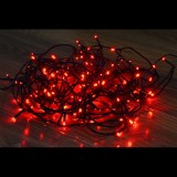 Instalatie liniara pentru brad, rola, 500 LED, 50m, rosu