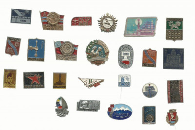 AMS# - LOT 25 INSIGNE RUSIA - 3 foto