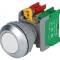 Comutator acționat prin apăsare 30mm 1 NC NO