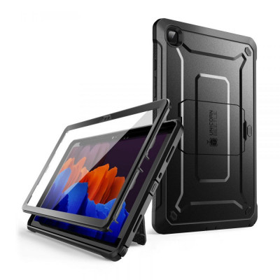Husa Tableta Plastic - TPU Supcase UNICORN BEETLE pentru Samsung Galaxy Tab A7 10.4 (2020), Neagra foto