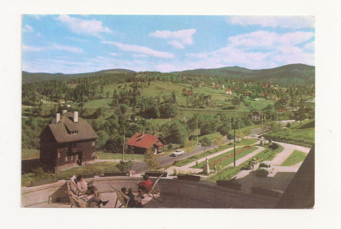 CA7 Carte Postala - Predeal, Vedere spre Cioplea , circulata 1961