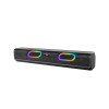 Boxa Portabila Stereo QYX8891, 10W, Bluetooth 5.0, USB, TF Card, AUX, Radio FM, LED, Baterie 1800mAh, Autonomie 6h