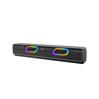 Boxa stereo portabila QYX8891, 10W, Bluetooth, LED, USB foto