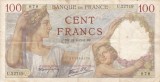 FRANTA 100 francs 19-6-1941 VF!!!