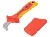 Electrician's Semicircular Knife with Guide Shoe
