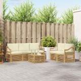 vidaXL Seturi de canapele Lemn Solid de Acacia 3391410