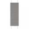 Gossi jaluza plisata antracit 45x150 cm latime tesatura 44,4 cm