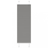 vidaXL Jaluzea plisată Antracit 50x150 cm Lățime țesătură 49,4 cm