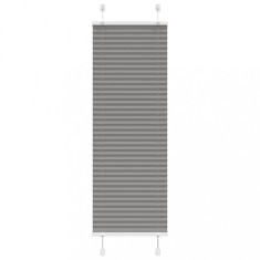 Gossi jaluza plisata antracit 45x150 cm latime tesatura 44,4 cm