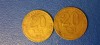 Romania 2 monede 20 lei 1992 -1993 Stefan cel Mare