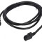 Cablu de Alimentare 3x16AWG IEC C15 la NEMA 5-15 2.3m Negru