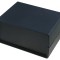 Carcasă polistiren neagră cu panou 110mm x 150mm x 70mm