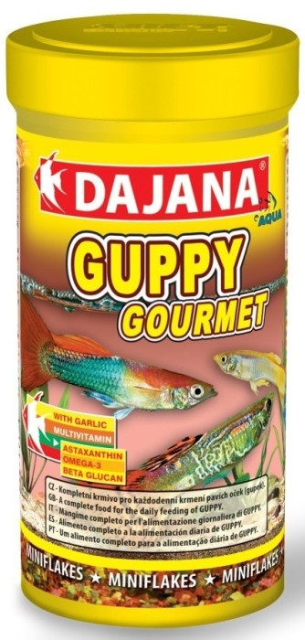 Dajana Guppy Gourmet mini fulgi 100 ml
