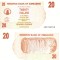 Zimbabwe 20 Dollars 2006 P-40 UNC