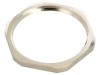 Piuliţă PG42 alamă 60mm nichelată