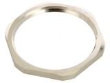 Piuliţă PG42 alamă 60mm nichelată