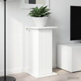 vidaXL Suport pentru plante Alb 30,5 x 30 x 60,5 cm Lemn prelucrat 899780