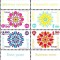 Bulgaria 2024 - Patru anotimpuri: primăvară, vară, iarnă, toamnă S/S MNH