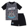 Newcastle United pijamale de copii Text black - 8/9 let