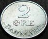 Moneda 2 ORE - DANEMARCA, anul 1971 *cod 1489 F = A.UNC, Europa