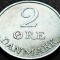 Moneda 2 ORE - DANEMARCA, anul 1971 *cod 1489 F = A.UNC