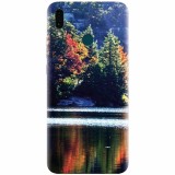 Husa silicon pentru Huawei Y9 2019, Lake Minnewaska Autumn
