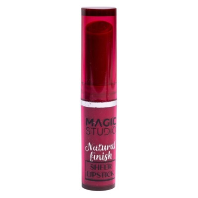 Ruj Sheer Lipstick, nr 1, 12281, Magic Studio, Visiniu, 2.5 g foto
