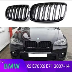 BMW Grile BMW X5 E70 BMW X6 GRILE BMW BMW E70 E71 M Design BMW Nari Duble Negru LUCIOS