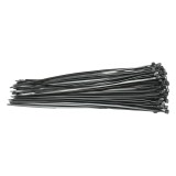 Coliere din plastic negre 3.6x250 mm, 100 buc/set Breckner Germany