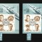 Rusia, URSS, 1991 | 30 ani - Primul om &icirc;n cosmos | 2 Coliţe - Supratipar | aph