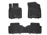 Covorase auto Kia Sorento (Mq4), 03.2020-, negru; elastomer, RapidAuto