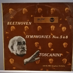 Beethoven – Symphonies no 5 & 8 (1960/RCA/USA) - VINIL/Impecabil