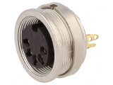 Conector M16 Soclu Mamă 5 PIN 60V IP40 5A, Lumberg