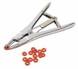 Cleste profesional pentru castrare animale , otel forjat nichelat UKAL