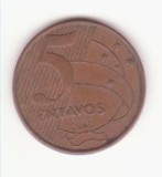 Brazilia 5 centavos 2001, America Centrala si de Sud