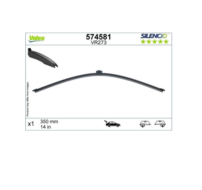 Lama stergator luneta Silencio Audi A3 (8v), Q3 (F3); Bmw X1 (F48), X2 (F39); Cupra Leon; Mercedes Clasa B (W247), E (W214), GLA (H247), GLE (V/C167)