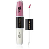 Dermacol 16H Lip Colour ruj rezistent si luciu de buze. culoare 37 2x4 ml