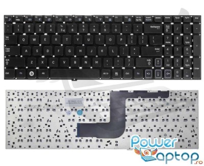 Tastatura Samsung Neagra RC508 layout US fara rama enter mic, RC510 layout US fara rama enter mic, RC520 foto