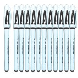 Cumpara ieftin Set 12 Pixuri cu Gel Negru 0.5mm, Scriere Fină, Grip Anti-Alunecare, Ideal Birou/Școală