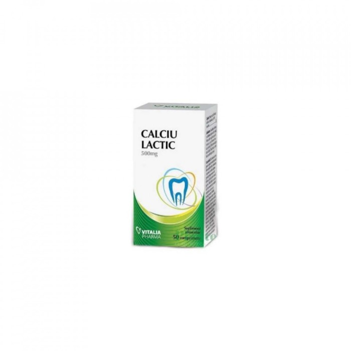 CALCIU LACTIC 50CPR