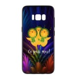 Husa Samsung S8 Plus Multicolor Mesaj Pui, Flippy