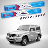 Cumpara ieftin Stergatoare Mitsubishi Galloper SUV 1998-2001 | Set Fata Flat Premium - TeamCar