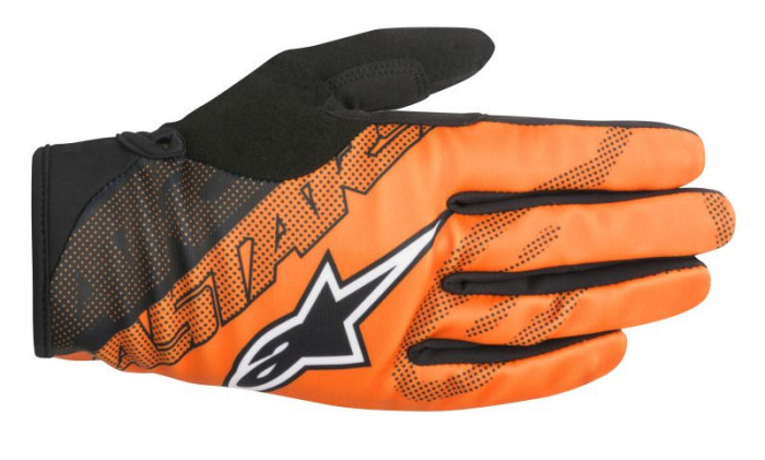 Manusi Bicicleta Alpinestars Stratus Negru / Portocaliu Marimea M 1568013/441/M