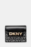 Dkny portofel culoarea negru, R52Z5M22