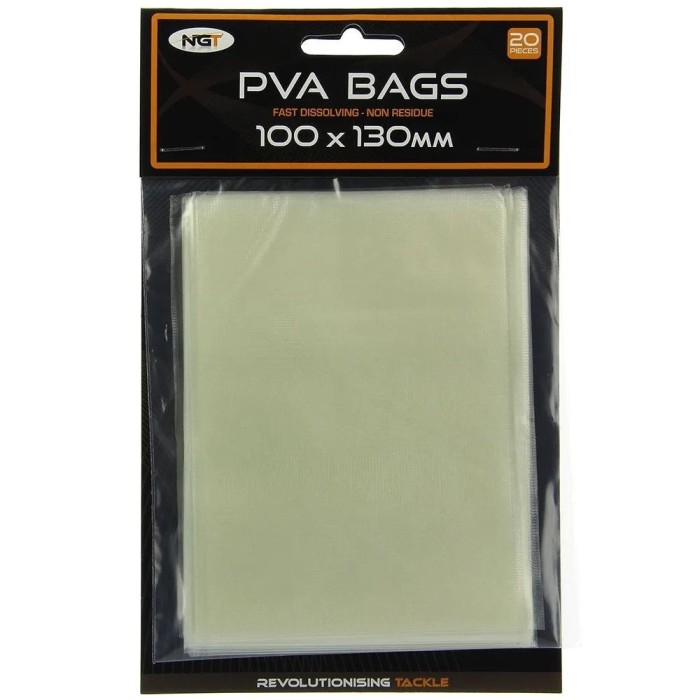 Pungă Solubilă NGT PVA bags - 100x130mm