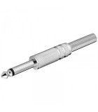 Mufa Jack 6.35 mm mono tata metal Goobay