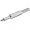 Mufa Jack 6.35 mm mono tata metal Goobay
